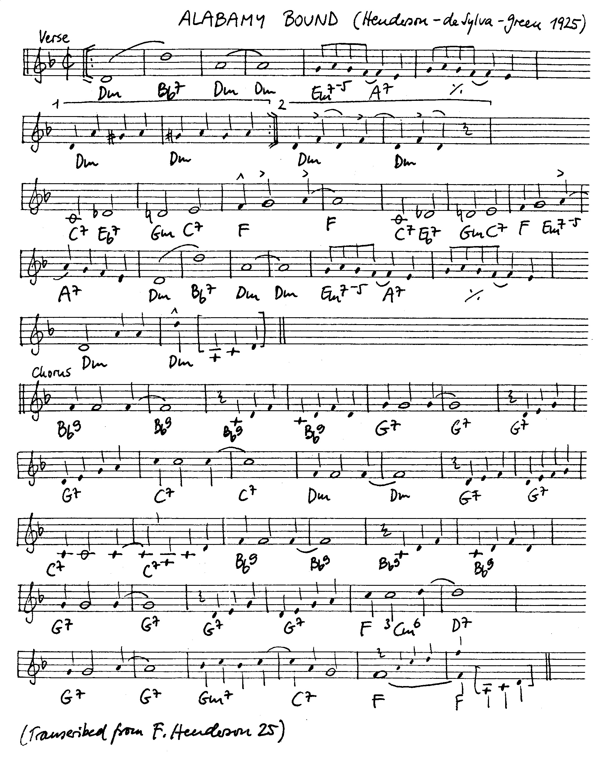 alabamy bound leadsheet – book us for your next 20s or gatsby event